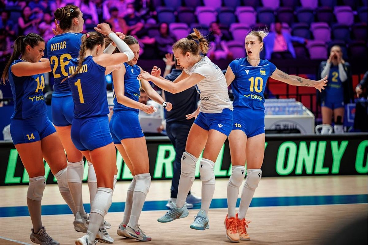 Жіноча збірна України з волейболу / фото: volleyballworld.com