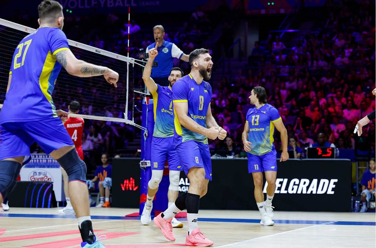 Чоловіча збірна України з волейболу / volleyballworld.com