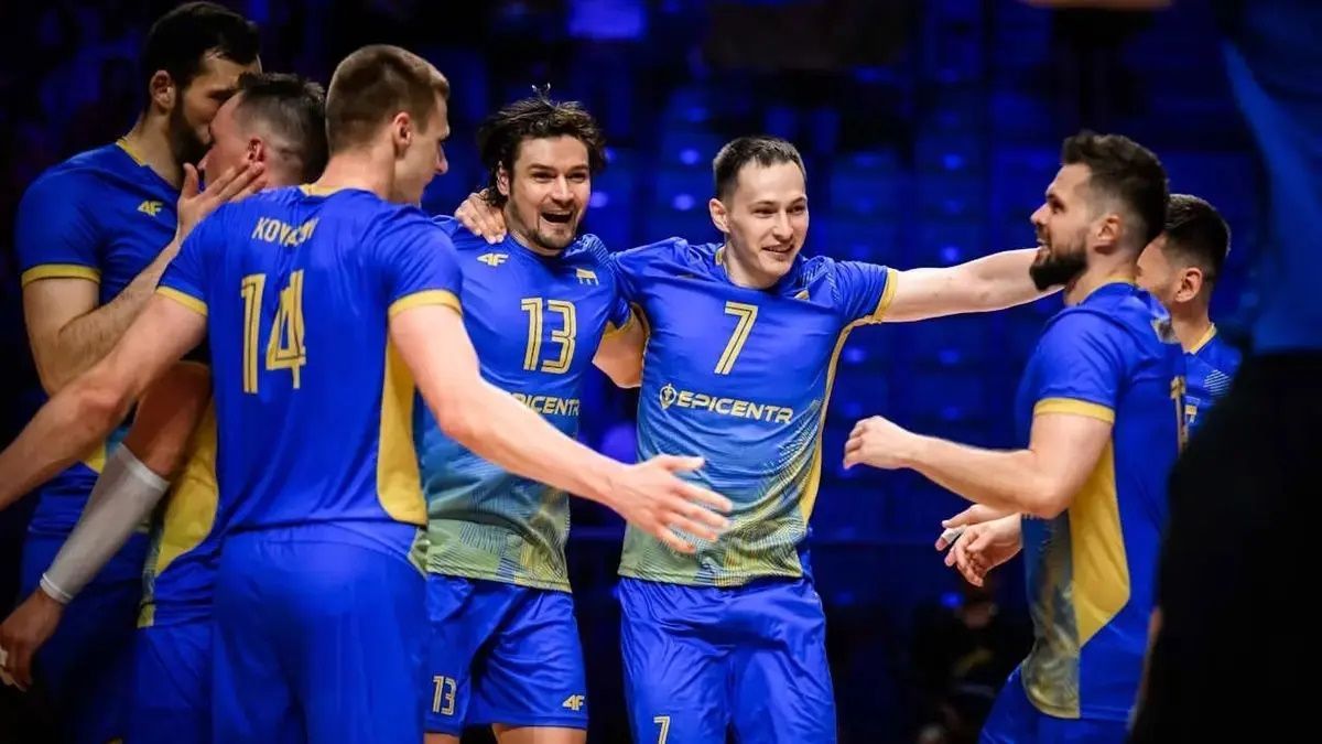 Сборная Украины по волейболу / фото: volleyballworld.com