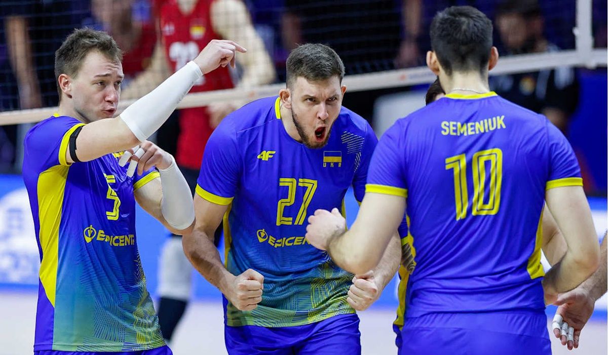 Украина обыграла Германию / фото: volleyballworld.com