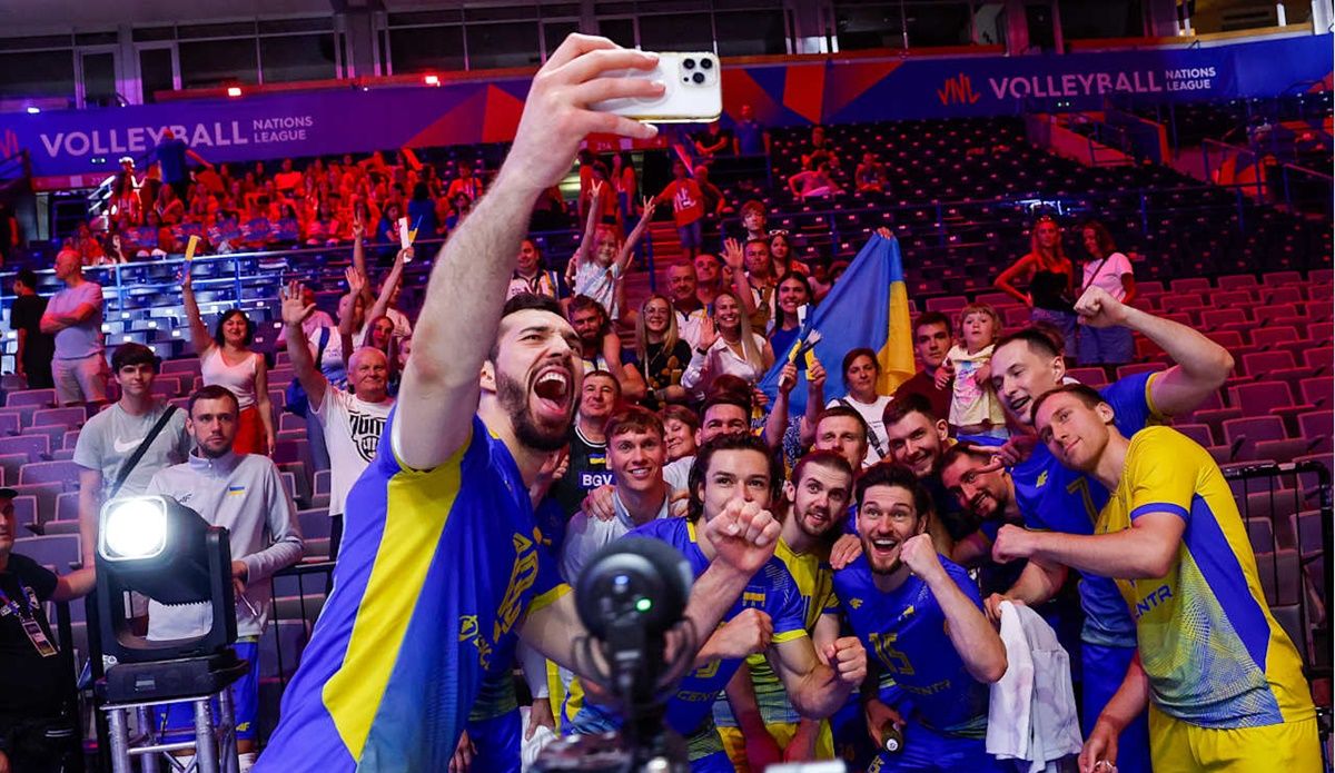 Сборная Украины по волейболу вышла в плей-офф Лиги наций 2026 / фото: volleyballworld.com