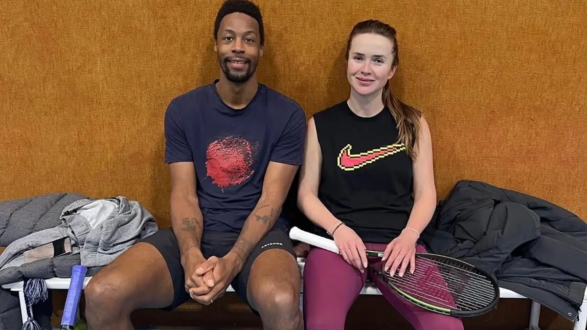 Гаэль Монфис и Элина Свитолина / фото: instagram.com/iamgaelmonfils