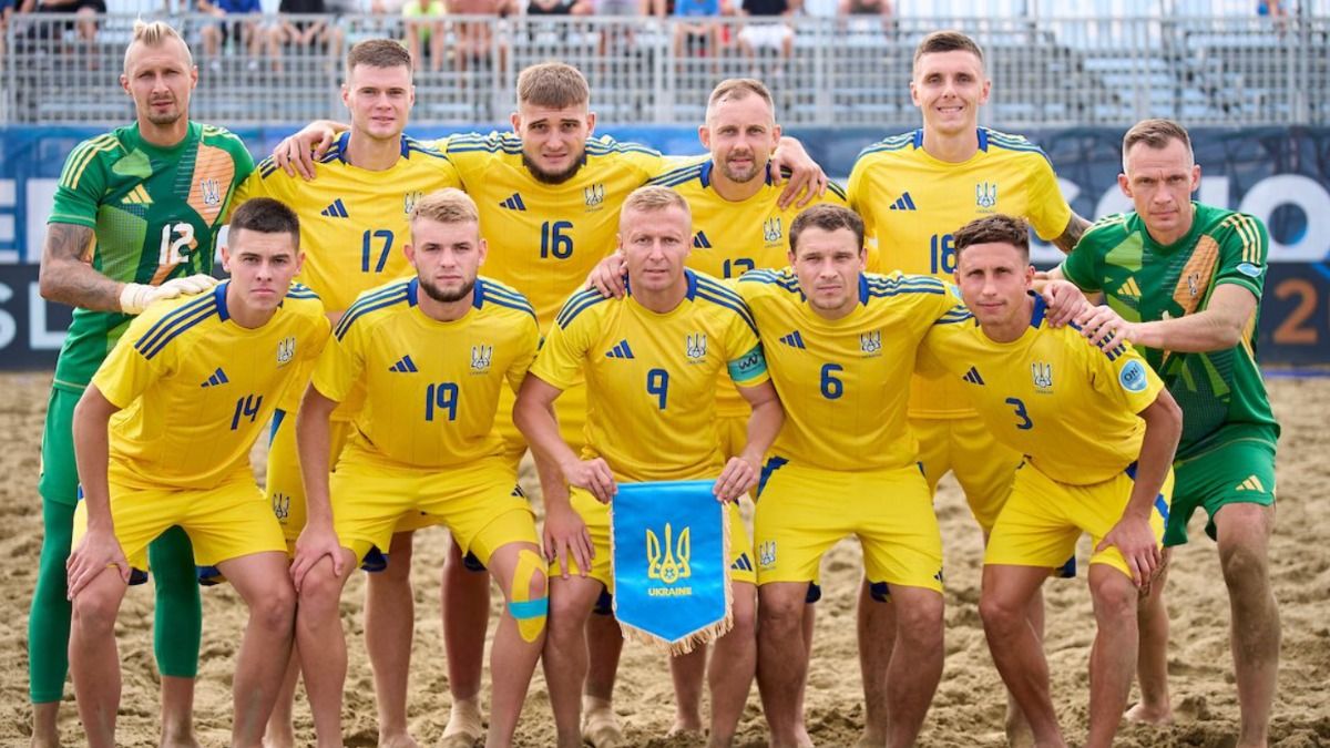 Збірна України з пляжного футболу / Фото: beachsoccer.org.ua