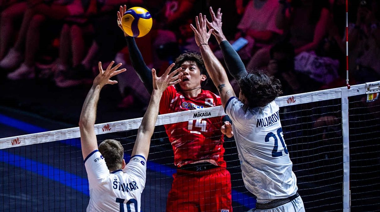Японія програла Словенії / фото: volleyballworld.com