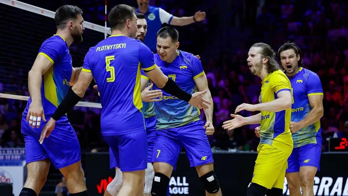 Мужская сборная Украины по волейболу / volleyballworld.com