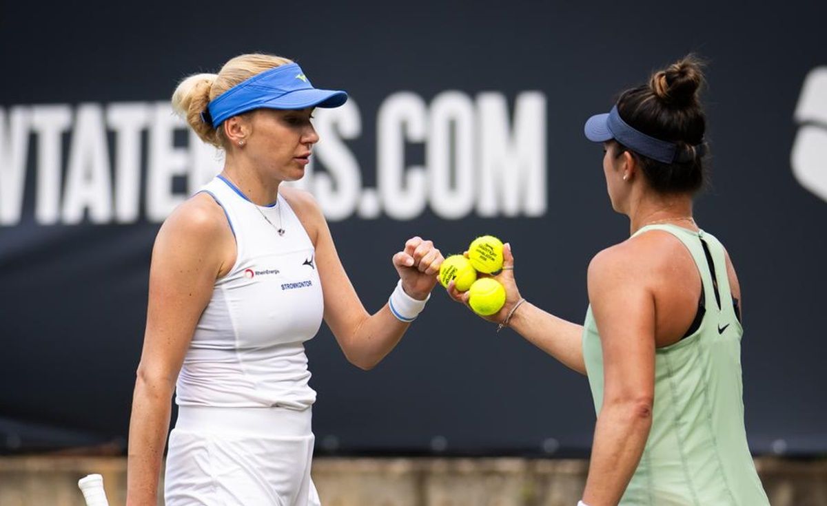 Людмила Кіченок (ліворуч) / фото: j48tennis.net
