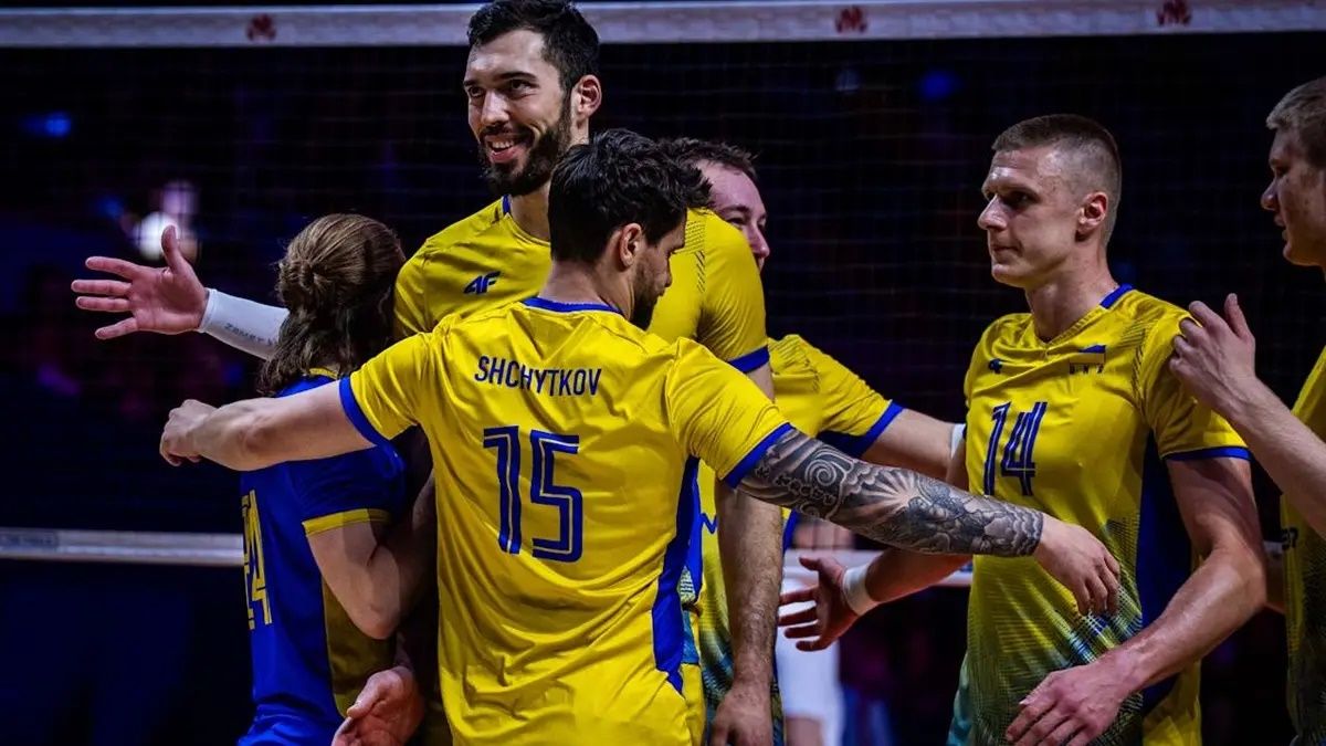 Чоловіча збірна України з волейболу / volleyballworld.com