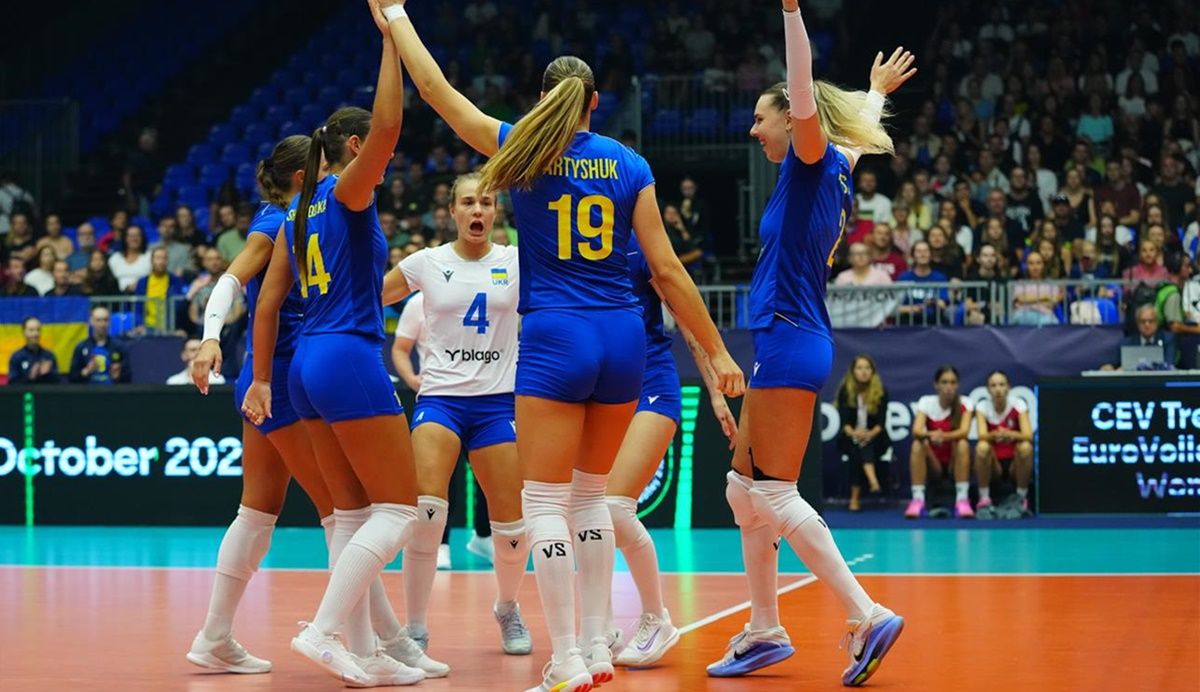 Жіноча збірна України з волейболу / CEV