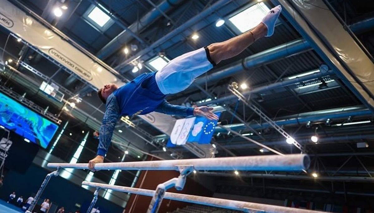 Ілля Ковтун ще у складі збірної України / фото: instagram.com/_kovtun_gym_