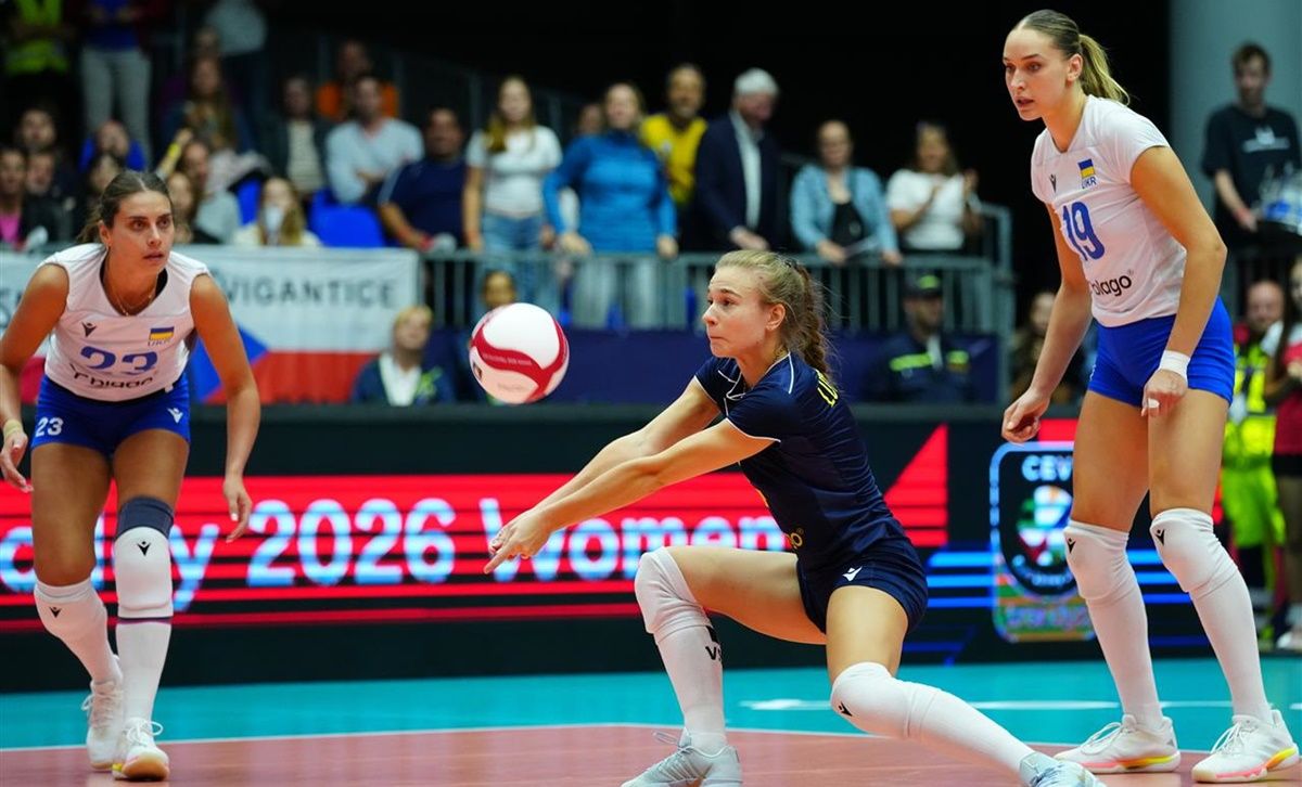 Жіноча збірна України з волейболу / CEV
