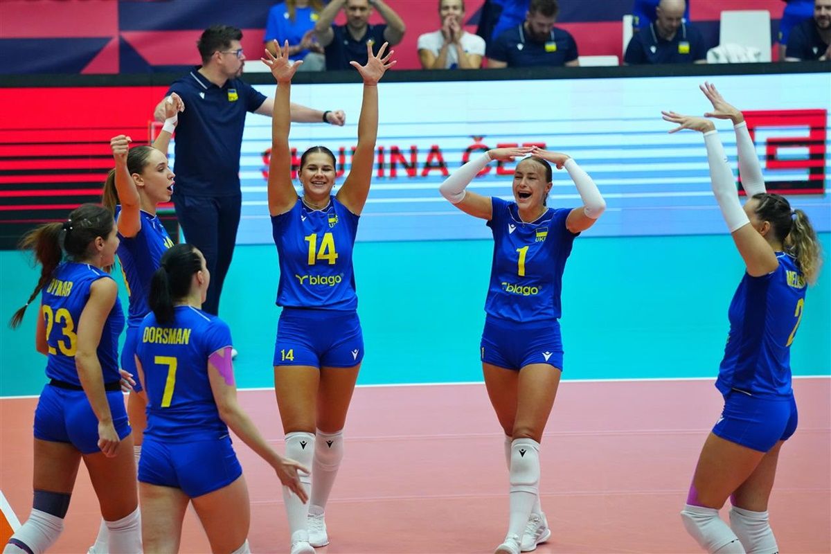Женская сборная Украины по волейболу / CEV