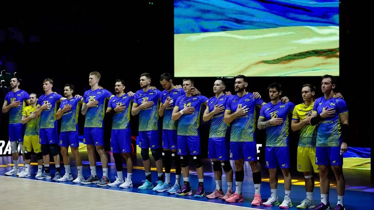 Мужская сборная Украины по волейболу / volleyballworld.com