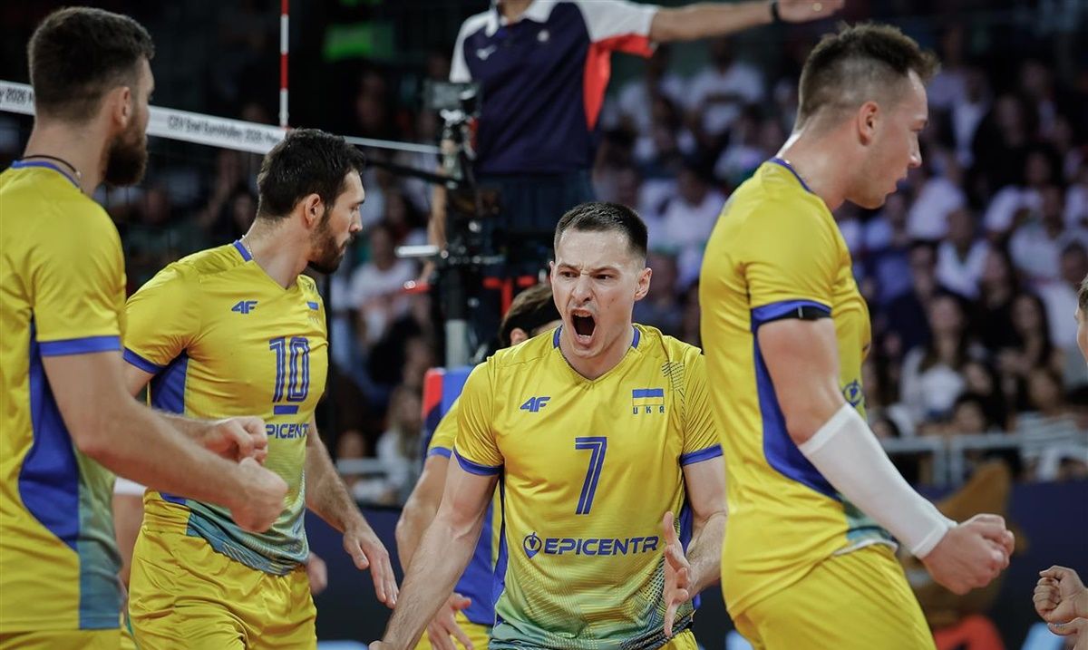 Чоловіча збірна України з волейболу / CEV