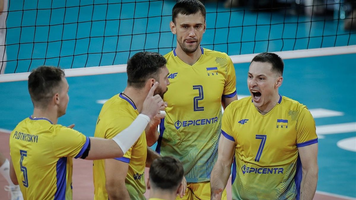 Мужская сборная Украины по волейболу / CEV