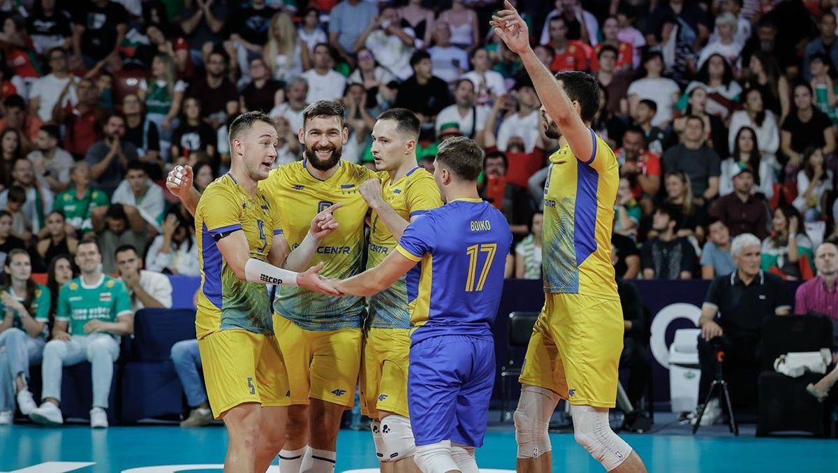 Чоловіча збірна України з волейболу / CEV