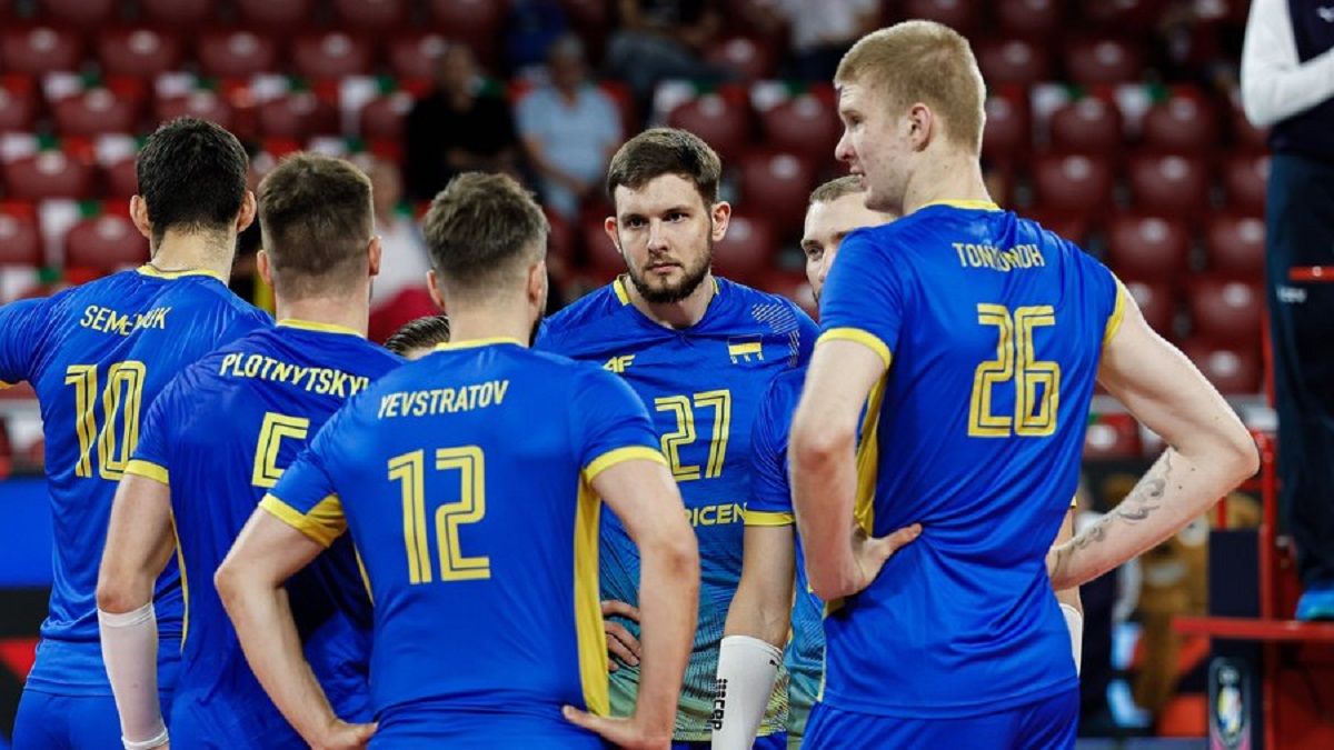 Сборная Украины по волейболу / CEV