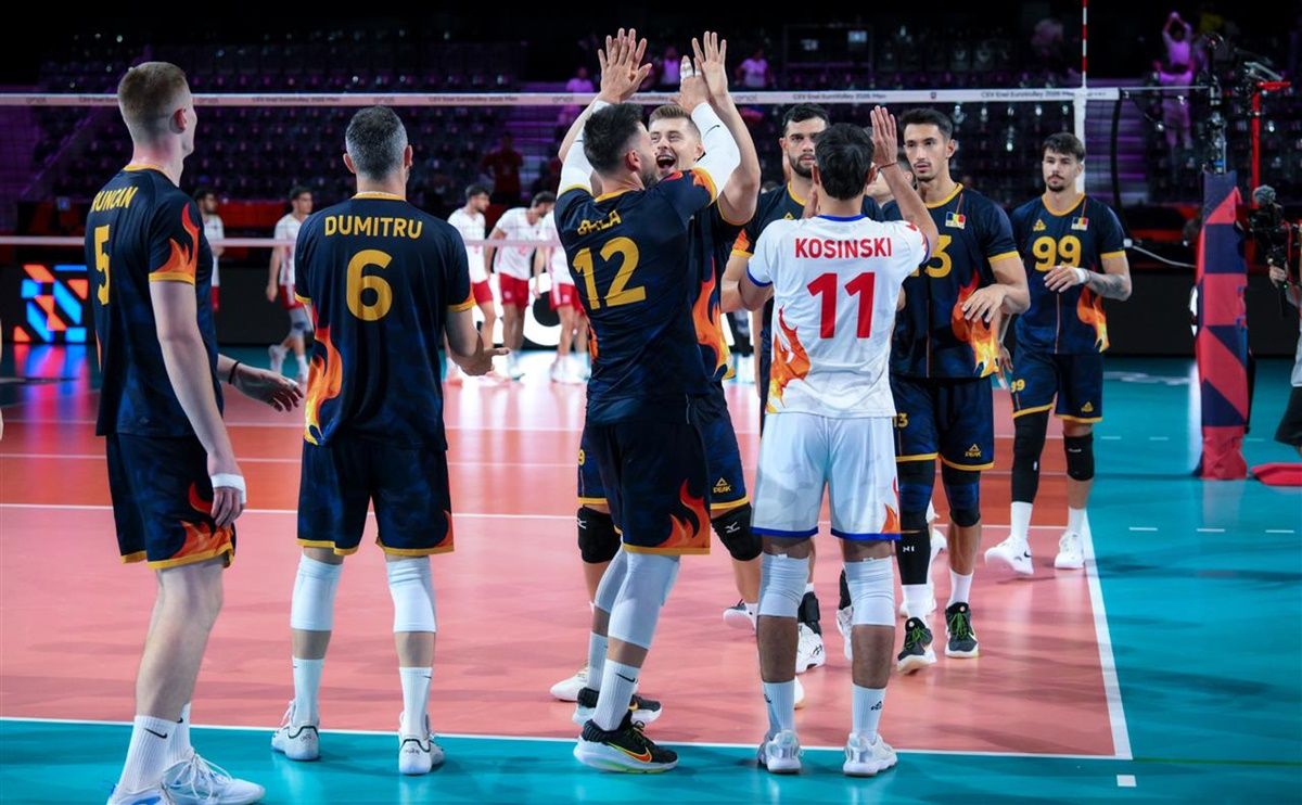 Сборная Румынии по волейболу / CEV