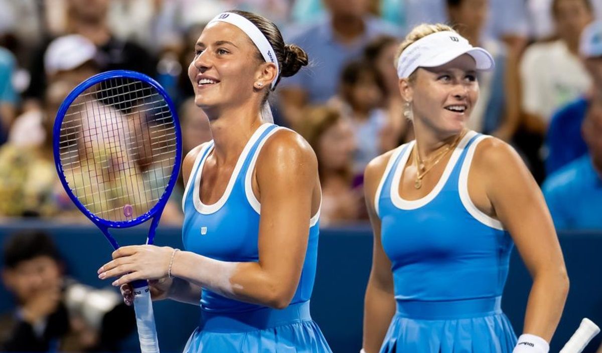 Марта Костюк та Пейтон Стернс / фото: j48tennis.net