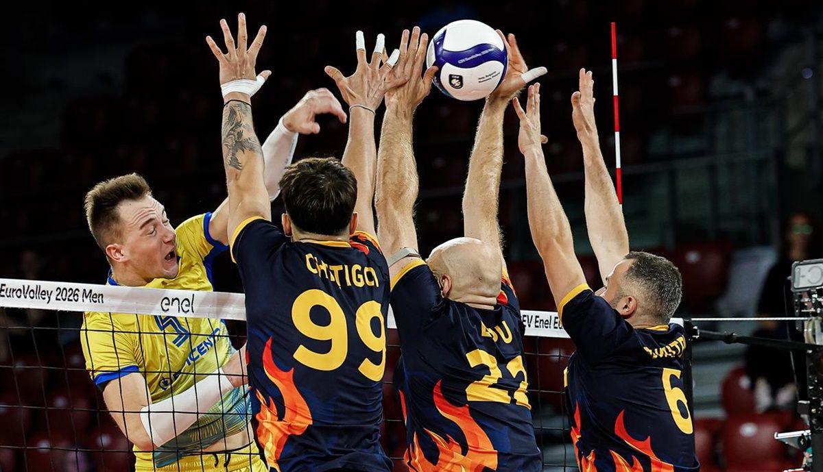 Румунія виявилася сильнішою за Україну / CEV