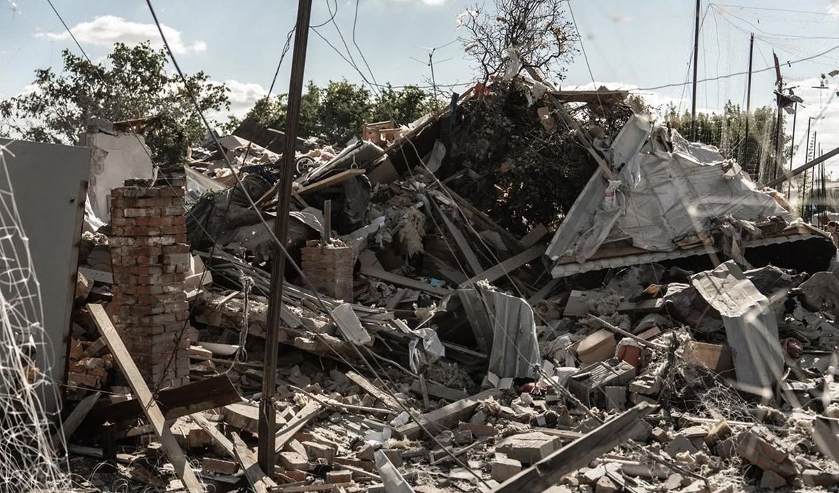 Руины вместо дома / фото: instagram.com/kordon.media