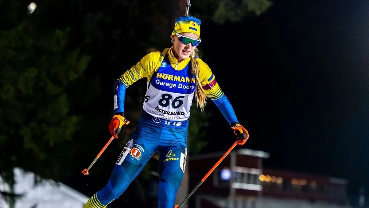 Валерія Дмитренко / фото: biathlon.com.ua / Dmytro Yevenko