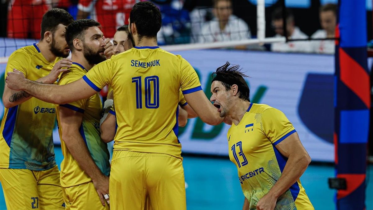 Чоловіча збірна України з волейболу / CEV