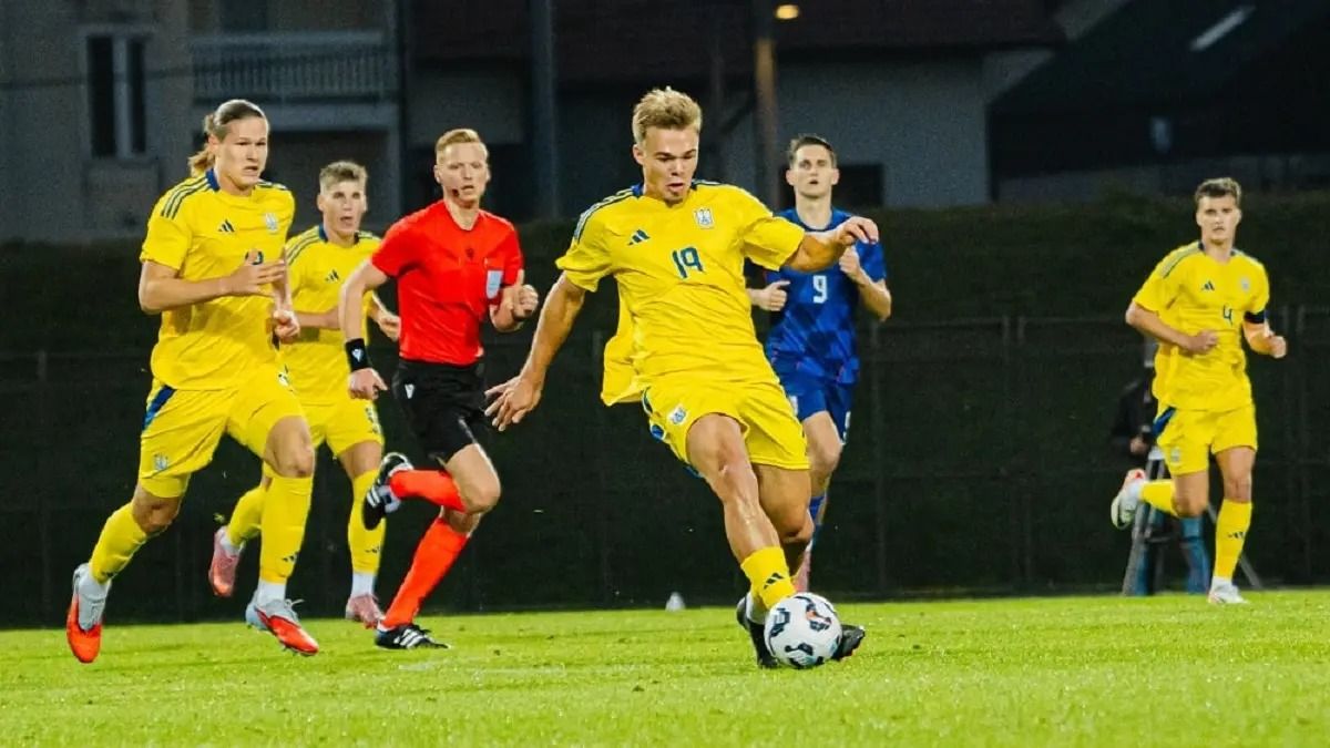 Хорватія U-21 – Україна U-21 / Фото Андрія Ющака / УАФ