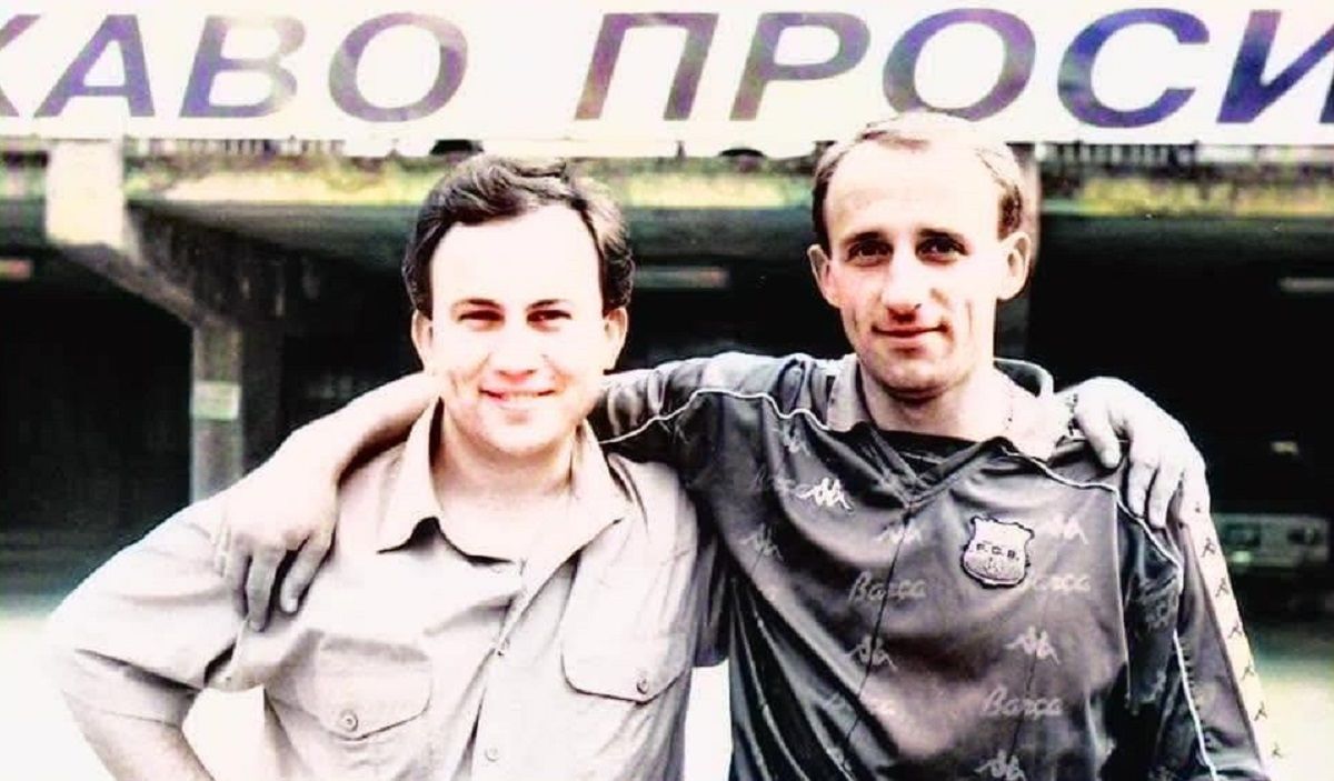 Сергій Чуйченко із журналістом В'ячеславом Кульчицьким / Facebook