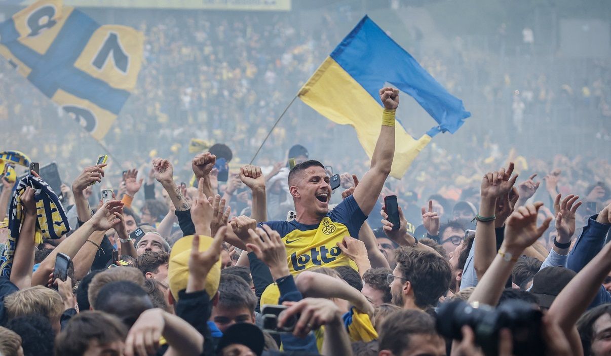 Уніон святкує чемпіонський титул / Getty Images