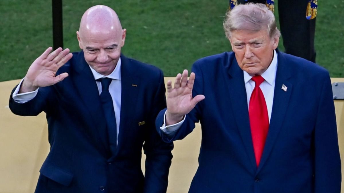 Джанни Инфантино и Дональд Трамп / NurPhoto