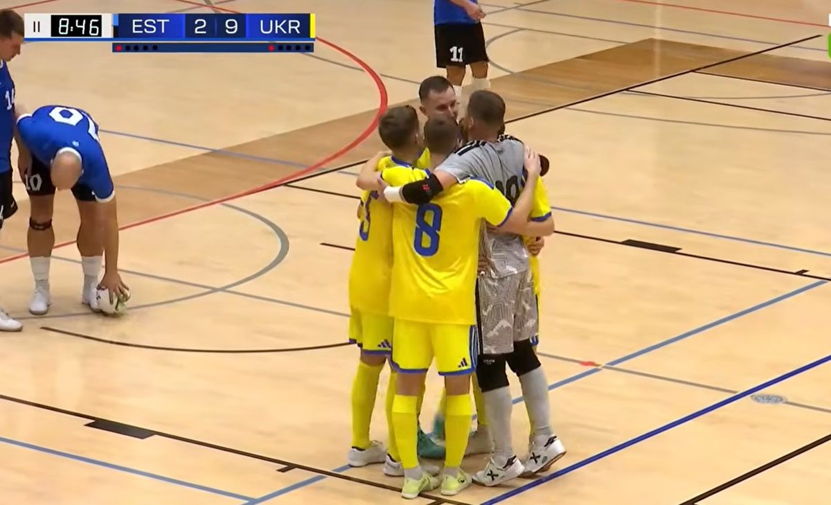 Чоловіча збірна України з футзалу / скріншот