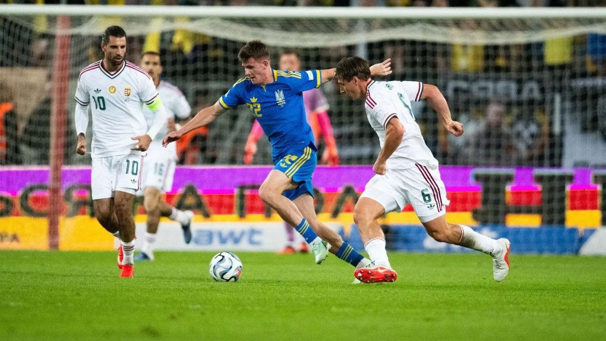 Україна – Угорщина – 1:2 / фото: УАФ