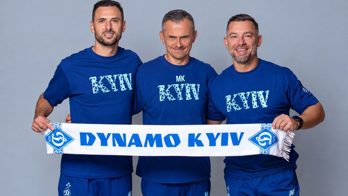 Даніель Войташ, Мацей Кендзьорек та Гжегож Войтковяк / фото: ФК Динамо