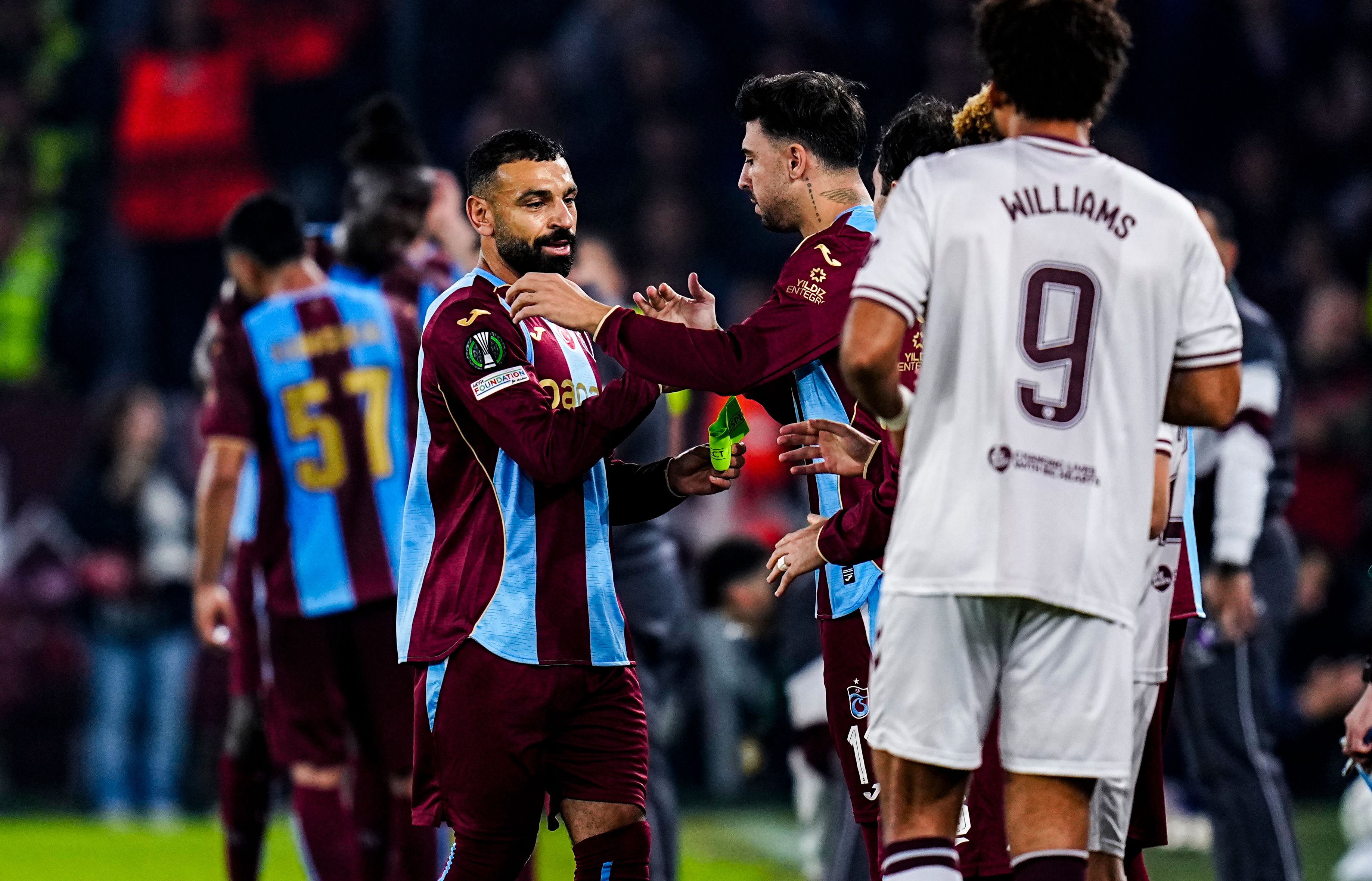 Мохаммед Салах святкує гол+пас за Трабзонспор / Yagiz Gurtug/SNS Group via Getty Images