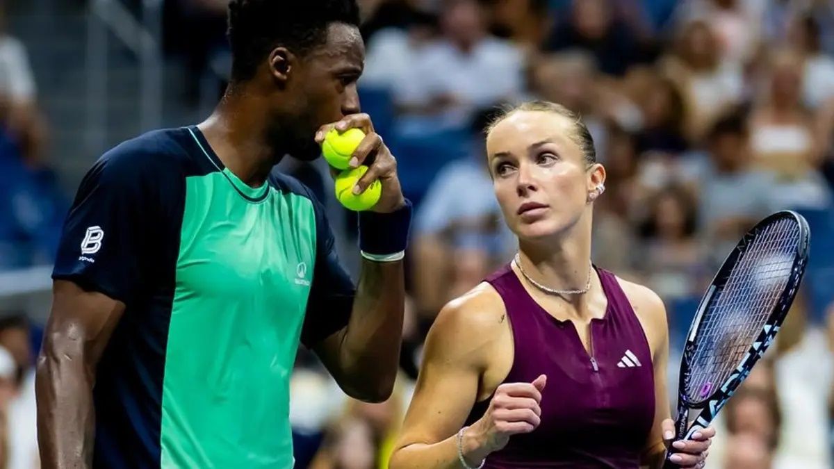Гаэль Монфис и Элина Свитолина / фото: j48tennis.net