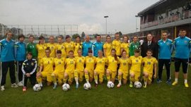 Збірна України WU-16 яскраво відсвяткувала тріумф на турнірі в Македонії Збірна України WU-16 яскраво відсвяткувала тріумф на турнірі в Македонії