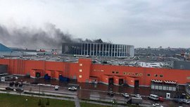 На российском стадионе, который будет принимать ЧМ-2018, вспыхнул пожар На российском стадионе, который будет принимать ЧМ-2018, вспыхнул пожар
