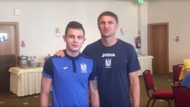 Кобак показав, як проходить посвята у збірній України U-16 Кобак показав, як проходить посвята у збірній України U-16