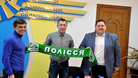 Призетко очолив Полісся Призетко очолив Полісся