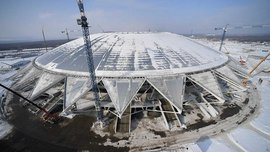 "Здесь до сих пор нет поля". Стадион в Самаре проблемно готовится к ЧМ-2018 "Здесь до сих пор нет поля". Стадион в Самаре проблемно готовится к ЧМ-2018