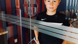 8-летний Калашников из академии Барселоны: Беру пример с Усика, хочу играть за Украину 8-летний Калашников из академии Барселоны: Беру пример с Усика, хочу играть за Украину