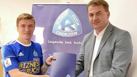 Рух Хожув підписав українського захисника Мягкова Рух Хожув підписав українського захисника Мягкова