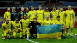 Сборная ветеранов Украины попала в четверку сильнейших на "Кубке легенд" в Грузии Сборная ветеранов Украины попала в четверку сильнейших на "Кубке легенд" в Грузии