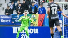 Лунин: Очень комфортно в Овьедо, тренер мне доверяет Лунин: Очень комфортно в Овьедо, тренер мне доверяет