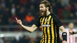 Чигринський отримав пошкодження на розминці перед дербі з Панатінаїкосом Чигринський отримав пошкодження на розминці перед дербі з Панатінаїкосом