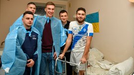 Динамо взяло на себе лікування пораненого на війні фаната Динамо взяло на себе лікування пораненого на війні фаната