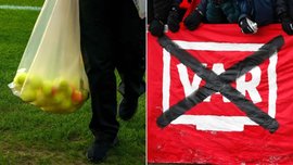 Фанати зірвали матч чемпіонату Норвегії – вони влаштували протест, закидавши поле рибними котлетами Фанати зірвали матч чемпіонату Норвегії – вони влаштували протест, закидавши поле рибними котлетами