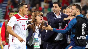 ЧС-2018: Марокко ледь не вибила Іспанію і вчинила скандал через суддівство: "Це лайно!"