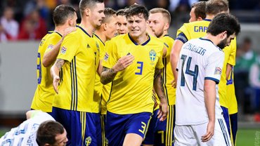 Ліга націй: Швеція без проблем обіграла Росію, вийшла в дивізіон А та стала потенційним суперником України у плей-офф Ліга націй: Швеція без проблем обіграла Росію, вийшла в дивізіон А та стала потенційним суперником України у плей-офф