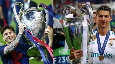 Мессі vs Роналду: кому цьогоріч підкориться Ліга чемпіонів? Мессі vs Роналду: кому цьогоріч підкориться Ліга чемпіонів?